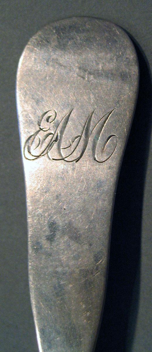 1998.0004.614 Silver Spoon engraving
