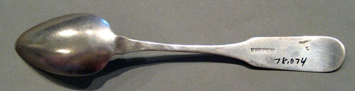 1998.0004.615 Silver Spoon underside