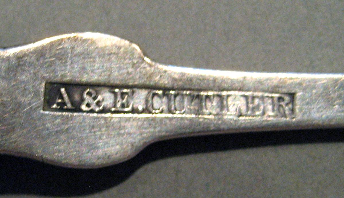 1998.0004.616 Silver Spoon mark