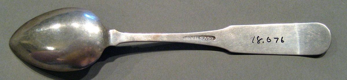 1998.0004.617 Silver Spoon underside