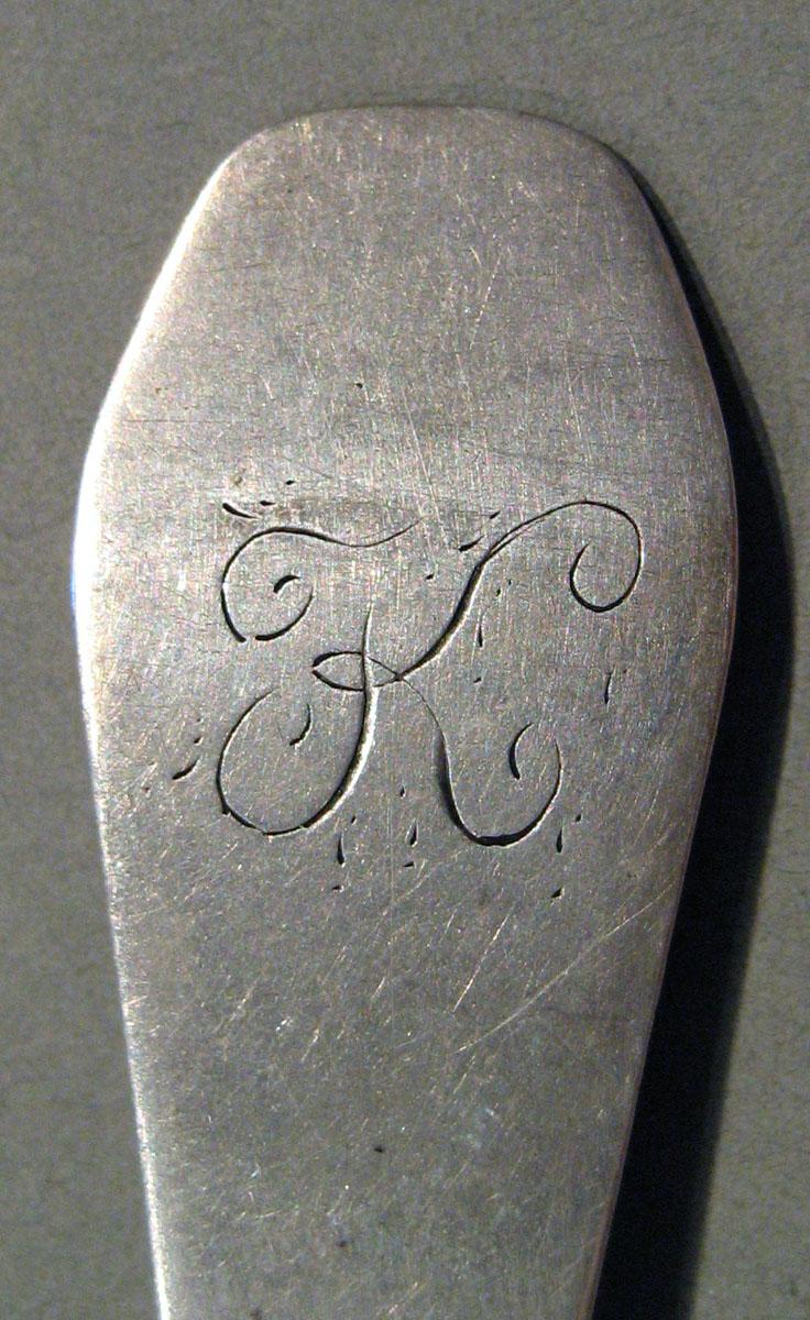 1998.0004.621 Silver Spoon engraving