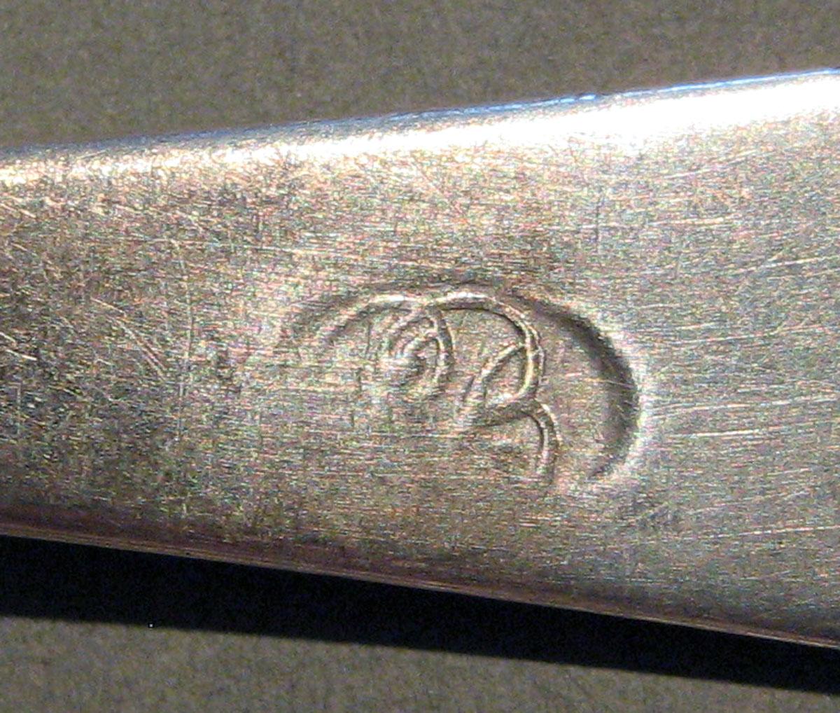 1998.0004.621 Silver Spoon mark