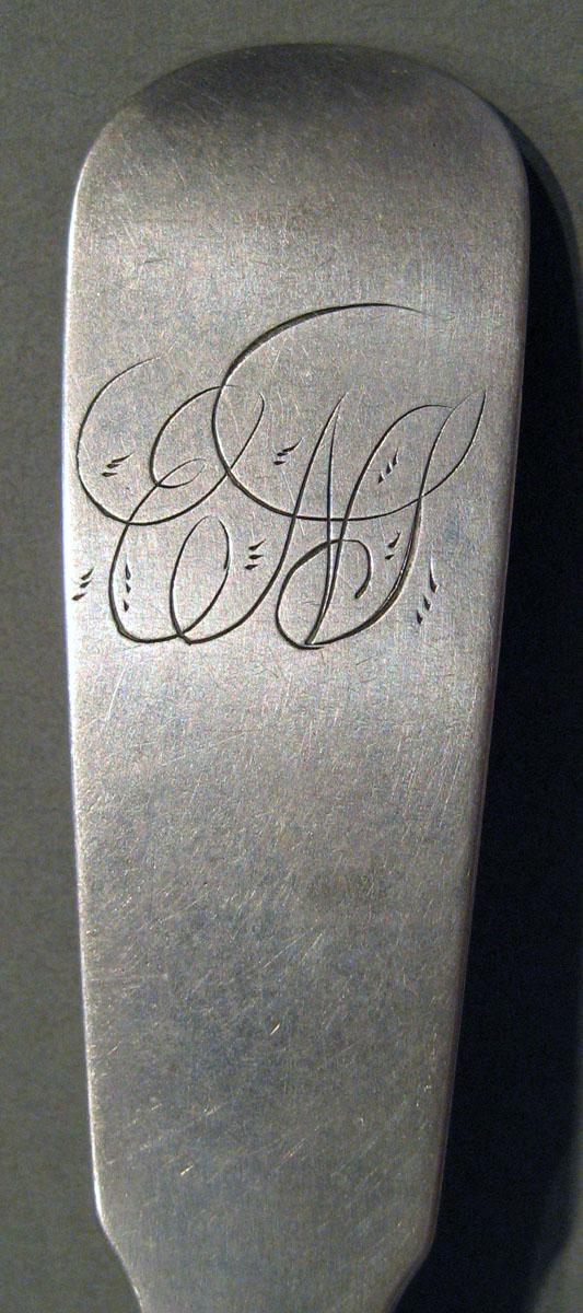 1998.0004.623 Silver Spoon engraving