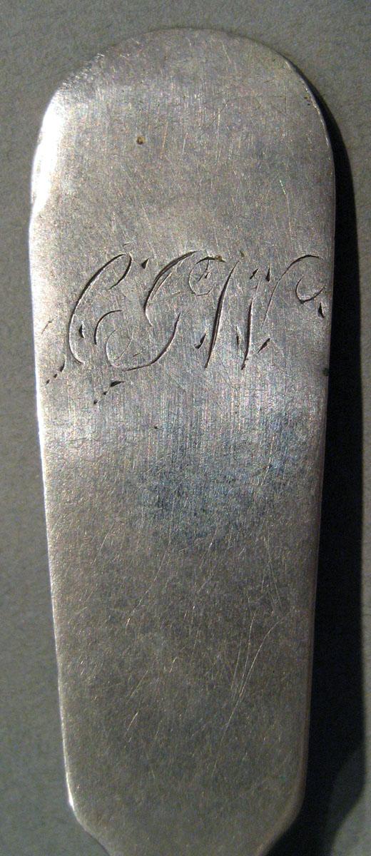 1998.0004.626.001 Silver Spoon engraving