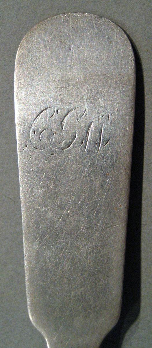 1998.0004.626.002 Silver Spoon engraving