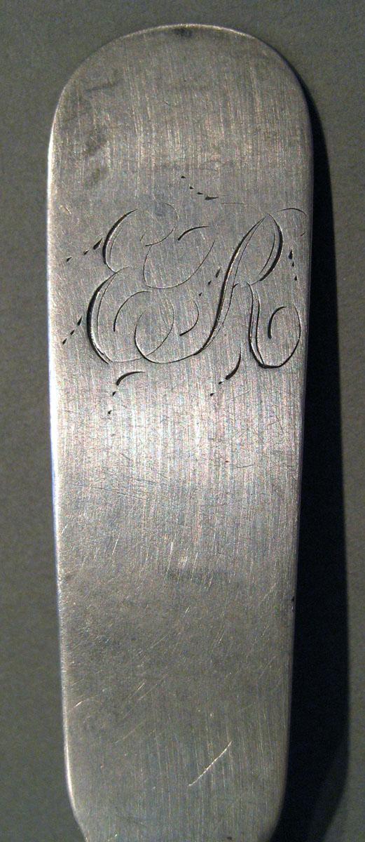 1998.0004.627.002 Silver Spoon engraving