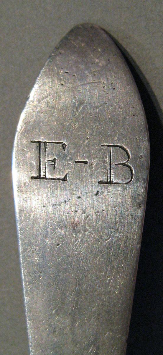 1998.0004.628.001 Silver Spoon engraving