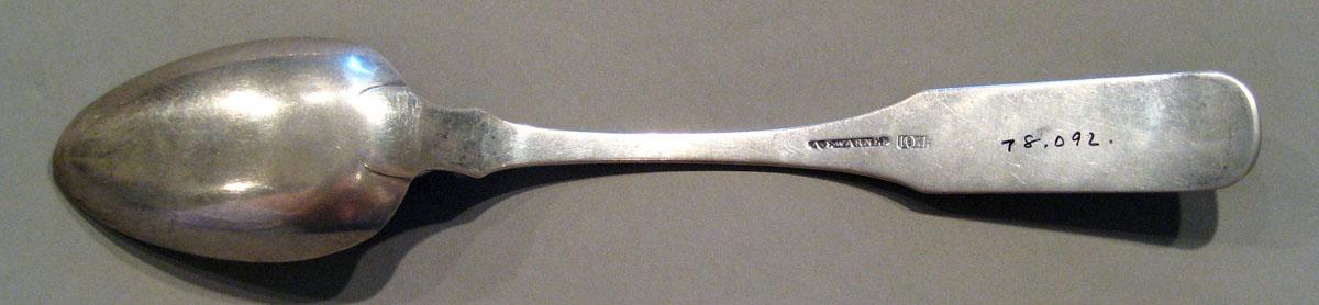 1998.0004.630 Silver Spoon underside
