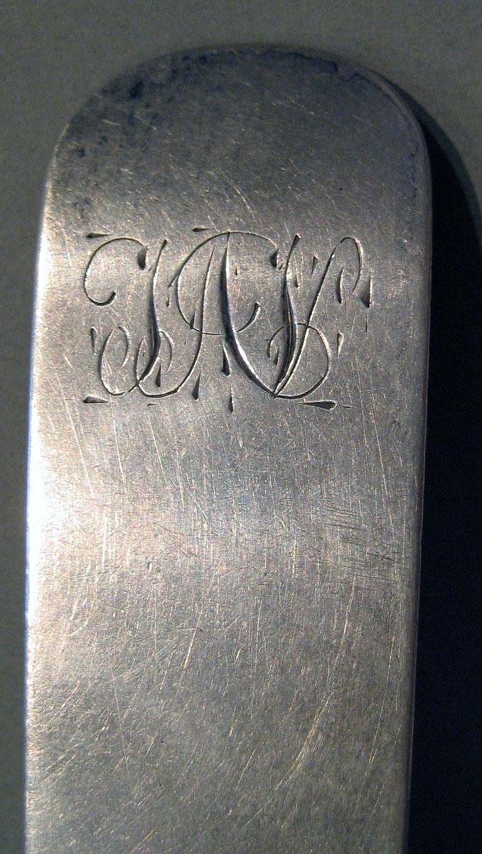 1998.0004.630 Silver Spoon engraving