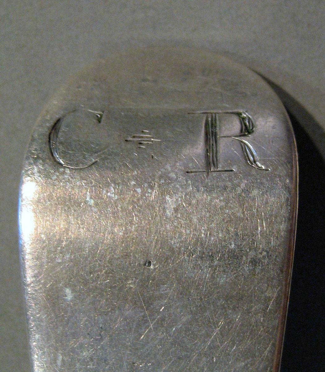 1998.0004.634 Silver Spoon engraving