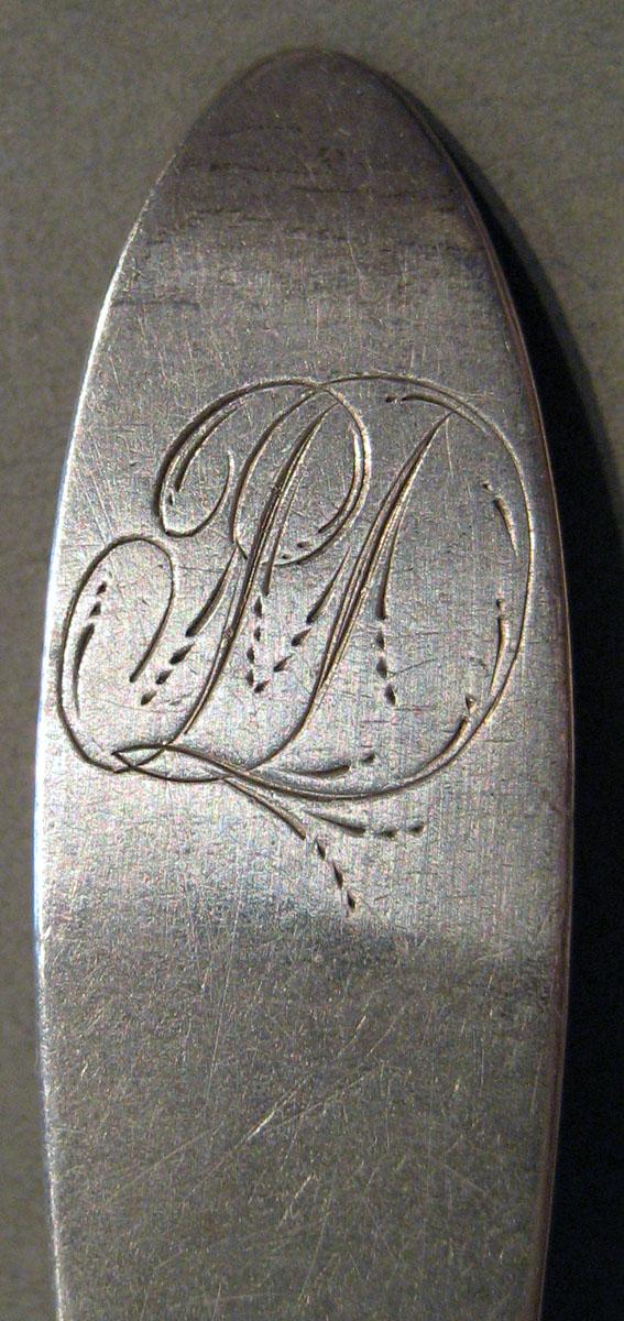 1998.0004.635.001 Silver Spoon engraving