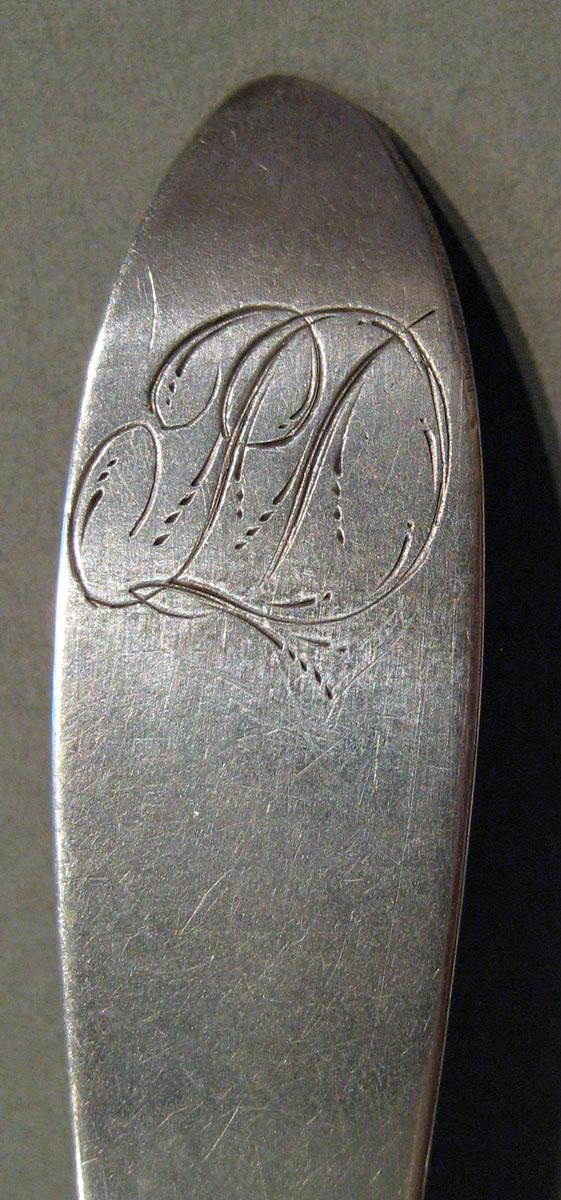 1998.0004.635.002 Silver Spoon engraving