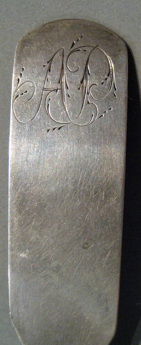 1998.0004.639.001 Silver Spoon engraving