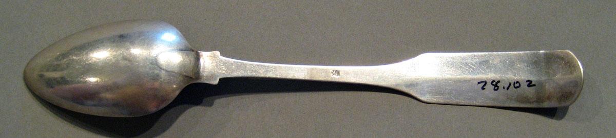 1998.0004.639.006 Silver Spoon underside