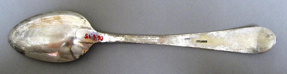 2006.0006.015 Silver Spoon underside
