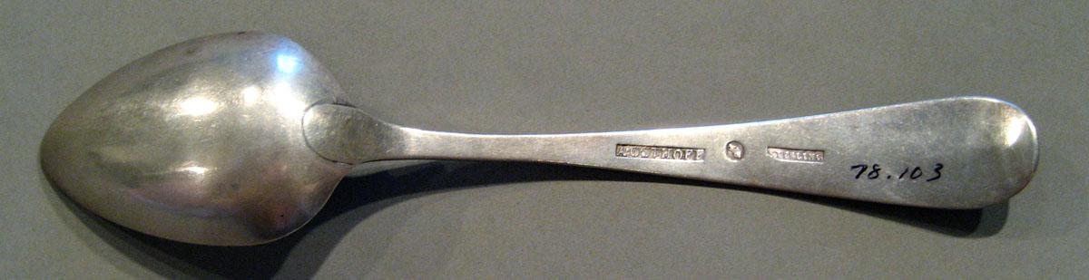 1998.0004.640.001 Silver Spoon underside
