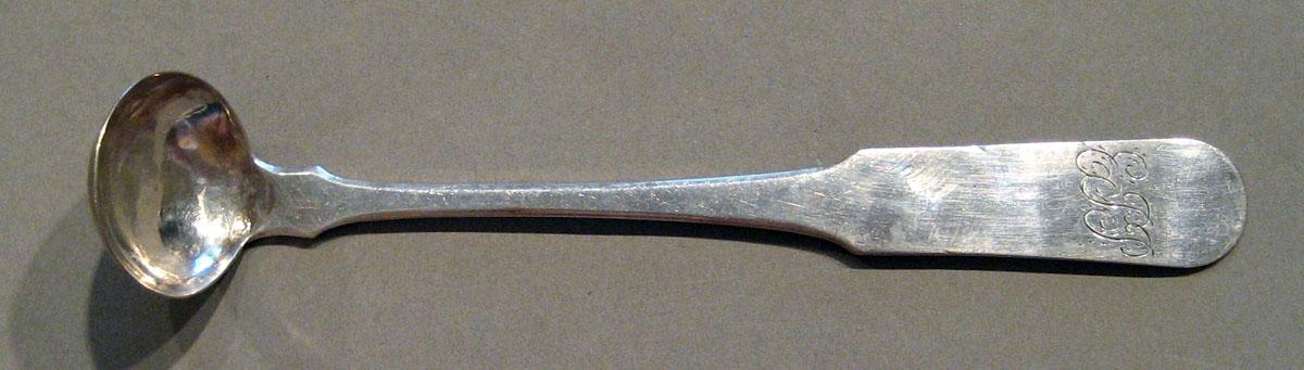 1998.0004.641 Silver Ladle upper surface