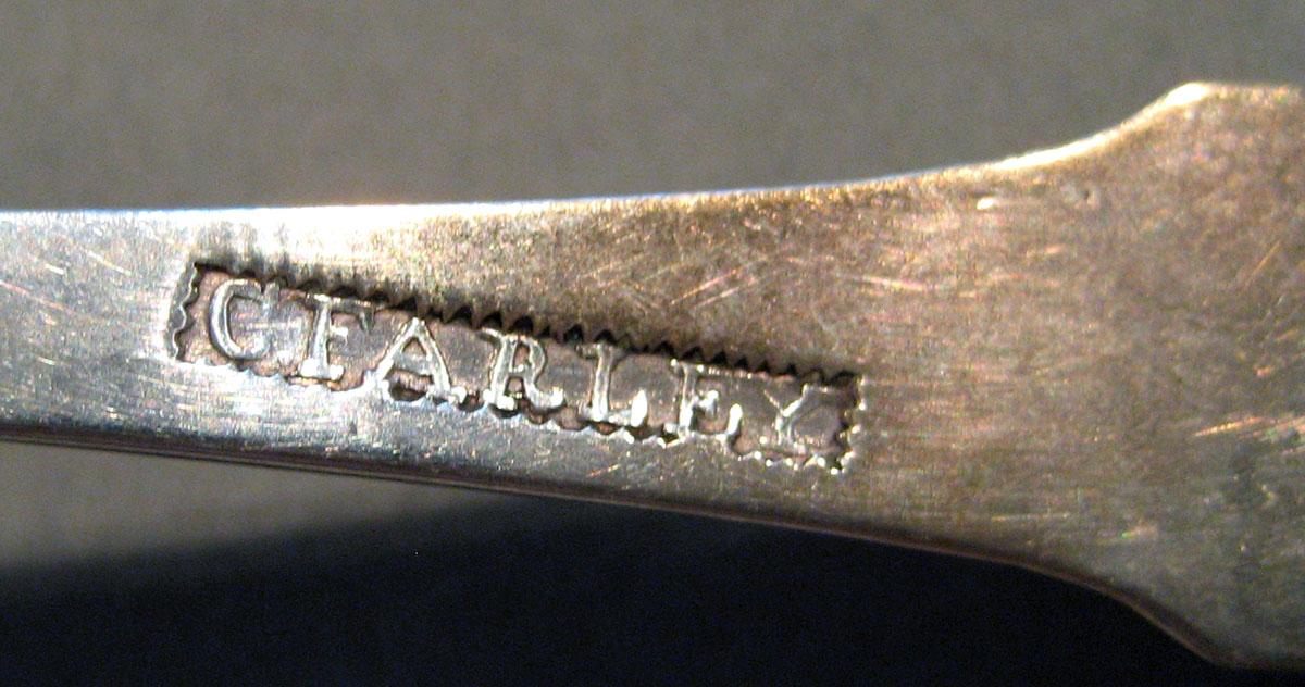 1998.0004.641 Silver Ladle mark