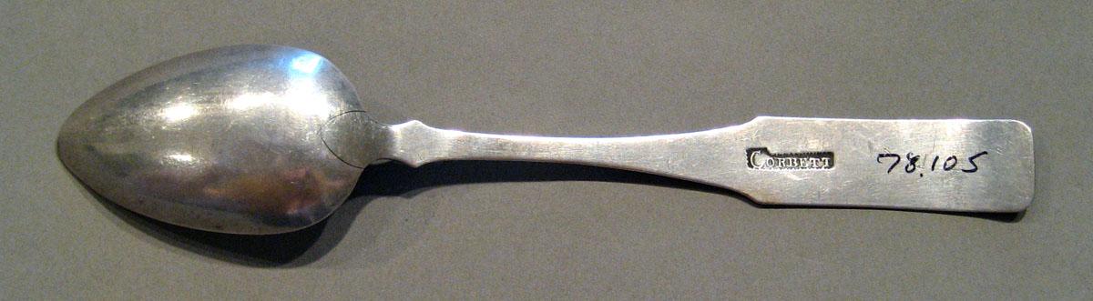 1998.0004.642 Silver Spoon underside