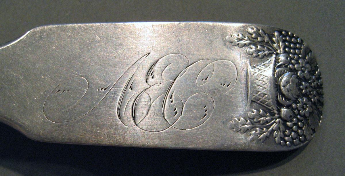 1998.0004.645.001 Silver Spoon engraving