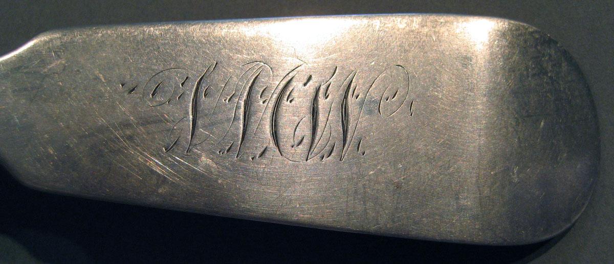 1998.0004.646 Silver Spoon engraving