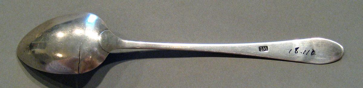 1998.0004.647 Silver Spoon underside