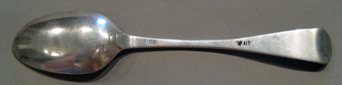 1998.0004.650 Silver Spoon underside