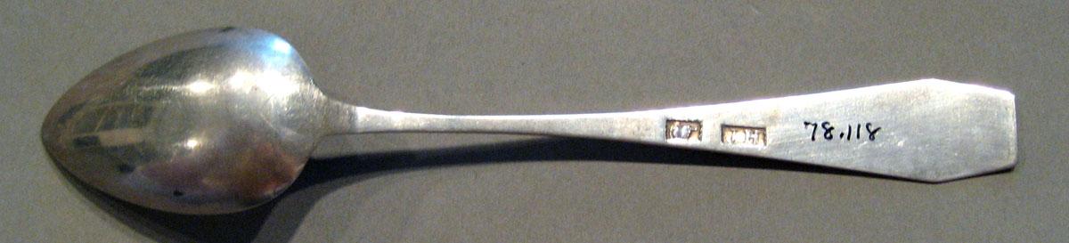 1998.0004.655.001 Silver Spoon underside