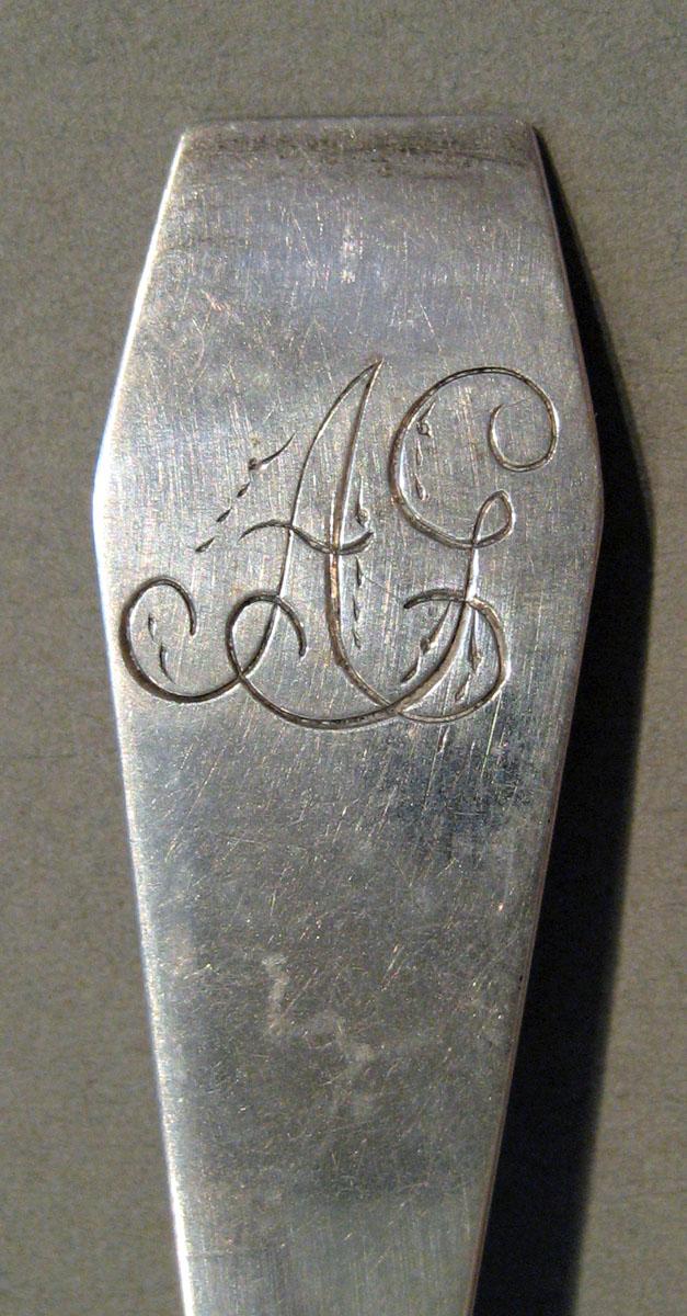 1998.0004.655.001 Silver Spoon engraving