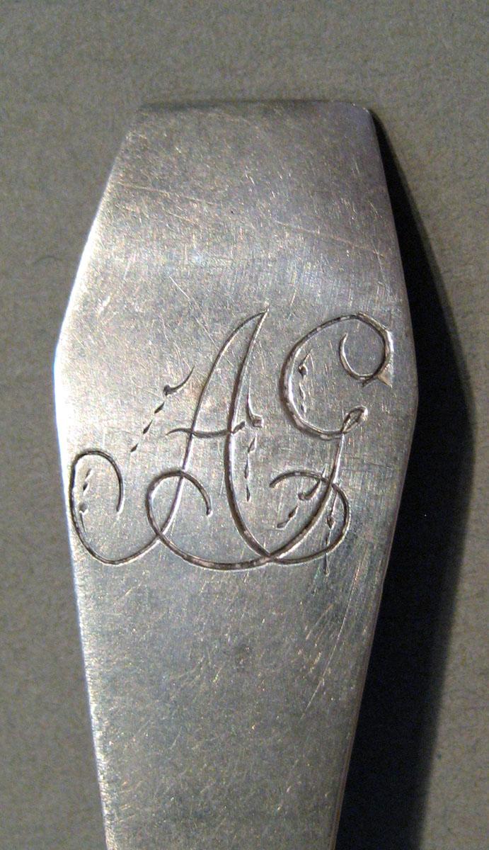 1998.0004.655.002 Silver Spoon engraving