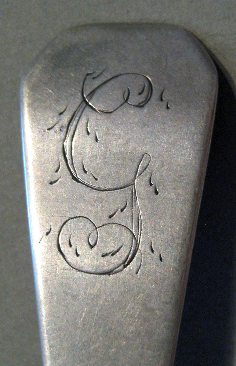 1998.0004.656 Silver Spoon engraving