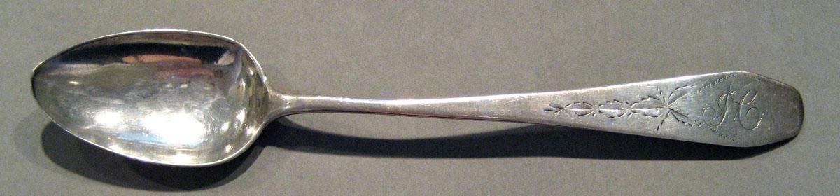 1998.0004.657.001 Silver Spoon upper surface