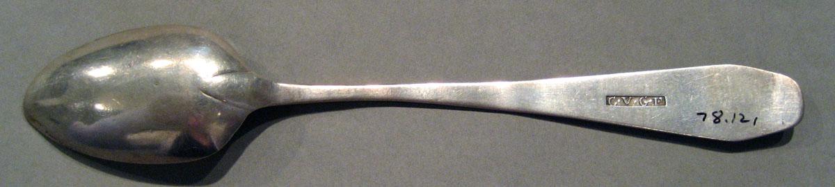 1998.0004.657.001 Silver Spoon underside