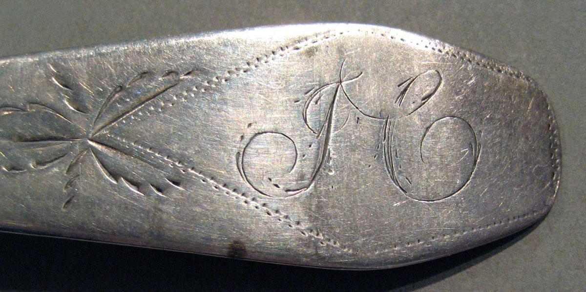 1998.0004.657.002 Silver Spoon engraving
