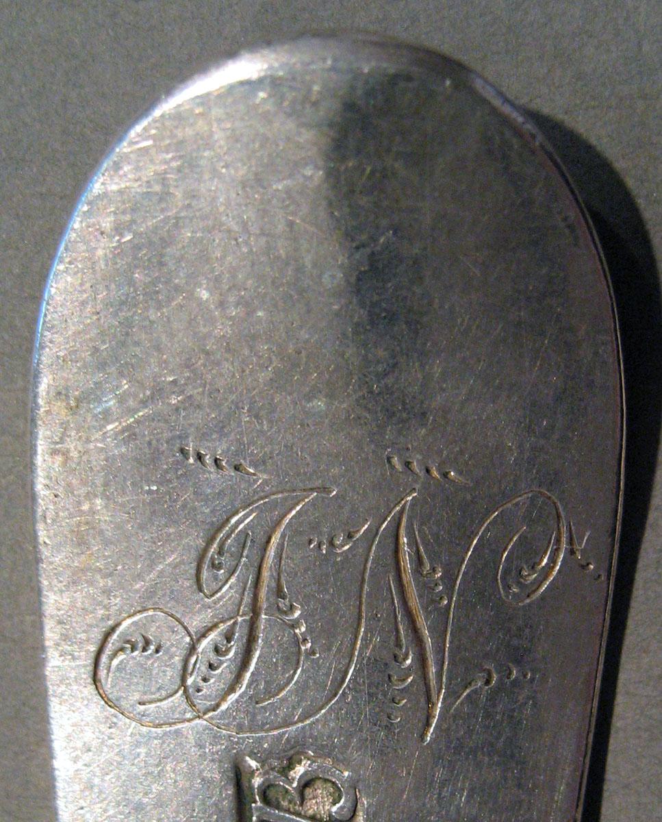 1998.0004.658.001 Silver Spoon engraving underside