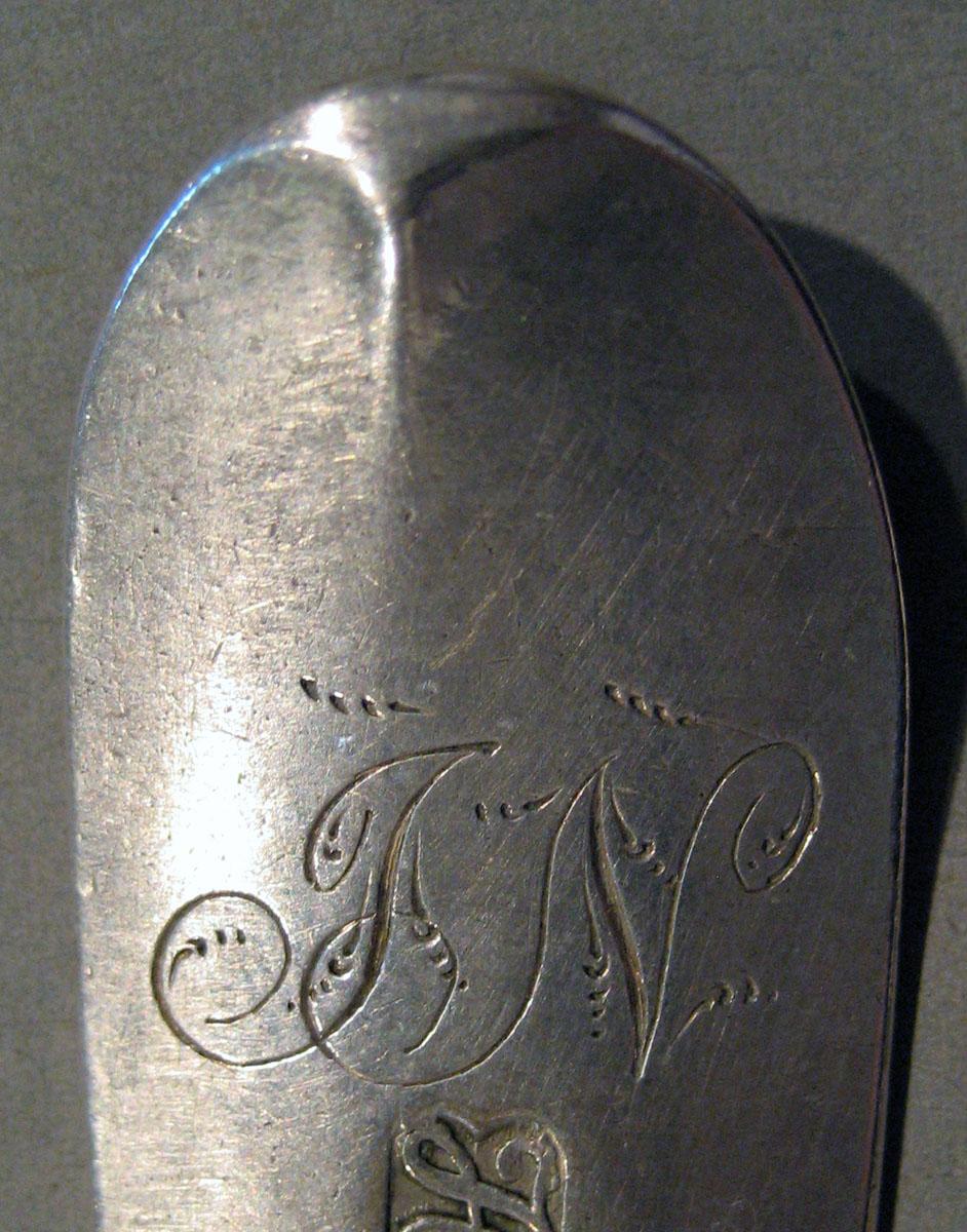 1998.0004.658.002 Silver Spoon engraving underside