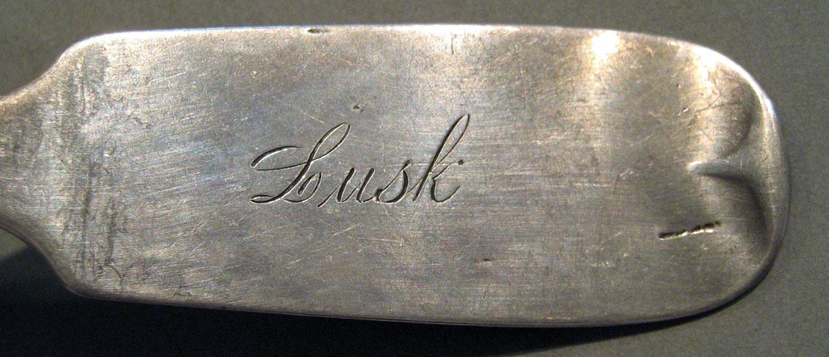 1998.0004.659.005 Silver Spoon engraving