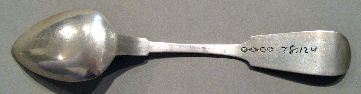 1998.0004.660.002 Silver Spoon underside