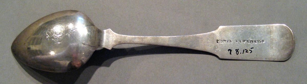 1998.0004.661.001 Silver Spoon underside