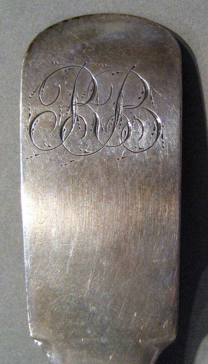 1998.0004.661.001 Silver Spoon engraving