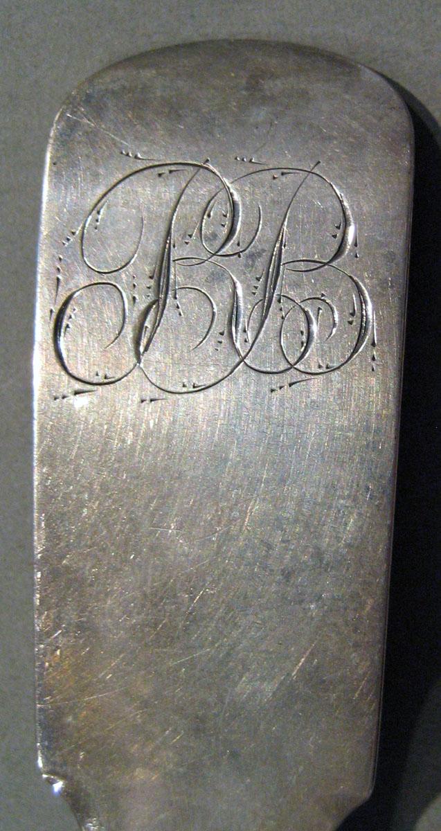 1998.0004.661.005 Silver Spoon engraving