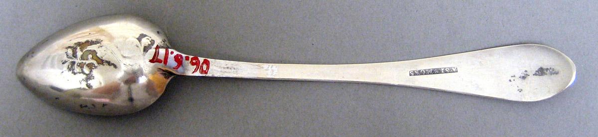 2006.0006.017 Silver Spoon underside
