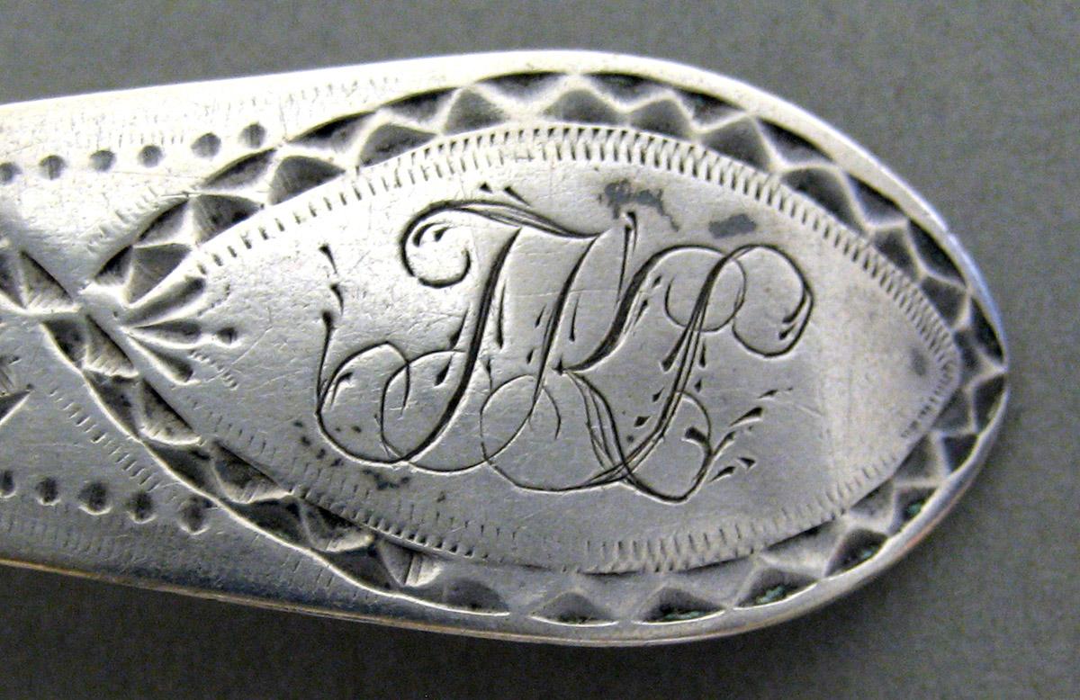 2006.0006.017 Silver Spoon engraving
