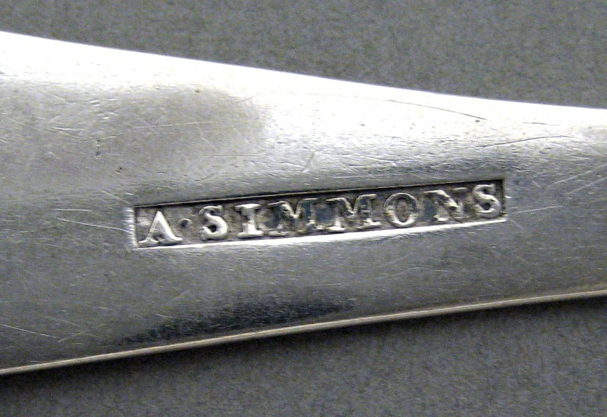 2006.0006.017 Silver Spoon mark