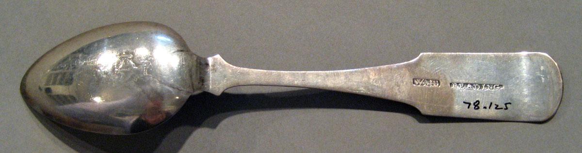 1998.0004.661.006 Silver Spoon underside