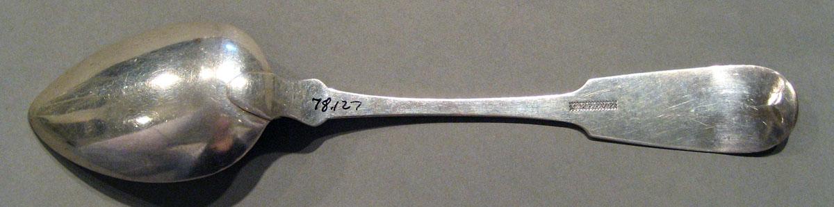1998.0004.663 Silver Spoon underside