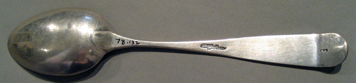 1998.0004.668 Silver Spoon underside