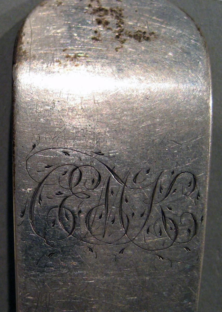 1998.0004.668 Silver Spoon engraving