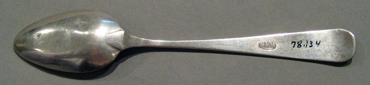 1998.0004.670 Silver Spoon underside