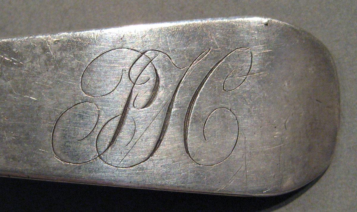 1998.0004.670 Silver Spoon engraving